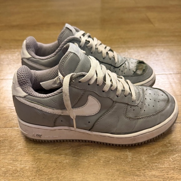 Nike Other - Gray nike Air Force  Sneakers men size 8